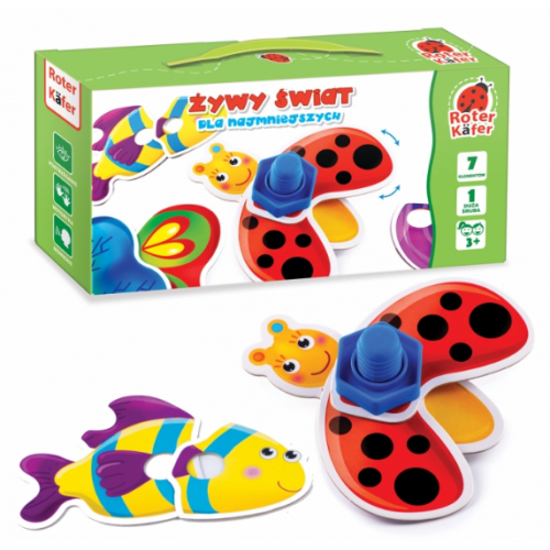 Roter Kafer Gra edukacyjna «ŻYWY ŚWIAT dla najmniejszych» RK1030-01